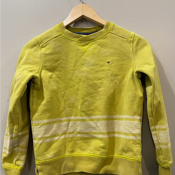 3 for $30_ Tommy Hilfiger Boy yellow cotton sweater - Picture 2 of 16